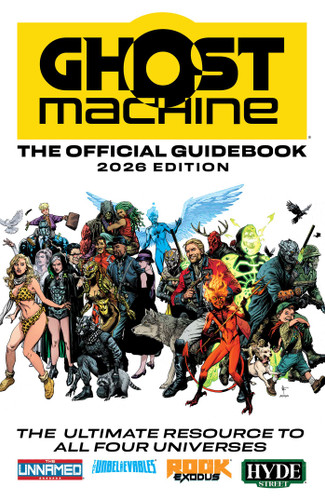 The Ghost Machine Guidebook book cover by Geoff Johns, Brad Meltzer, Peter J. Tomasi, Francis Manapul, Lamont Magee, Maytal Zchut