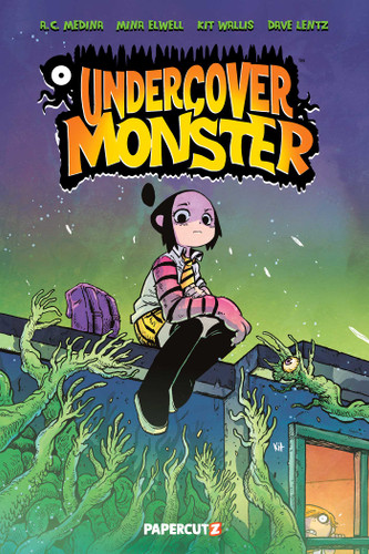Undercover Monster book cover by Mina Elwell, A.C. Medina
