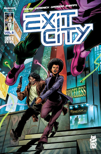 Exit City Vol. 2 (Underworld) book cover by Rich Douek