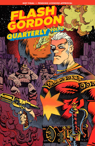 Flash Gordon Quarterly Vol. 3 (Flash Gordon Quarterly) book cover by Jim Krieg, Molly Jones, Paul Cornell, Lizbeth Myles, Steve Orlando, Bill Masuku, Eliot Rahal, Sam Romesburg, Sam Freeman