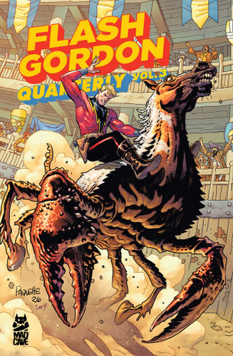 Flash Gordon Quarterly Vol. 3 (Flash Gordon Quarterly) book cover by Jim Krieg, Molly Jones, Paul Cornell, Lizbeth Myles, Steve Orlando, Bill Masuku, Eliot Rahal, Sam Romesburg, Sam Freeman