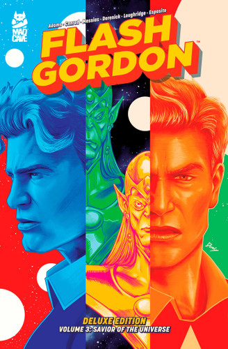 Flash Gordon Vol. 3 Deluxe Edition: Savior of the Universe (Flash Gordon) book cover by Jeremy Adams