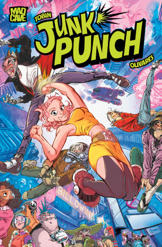 Junk Punch book cover by Paul Tobin