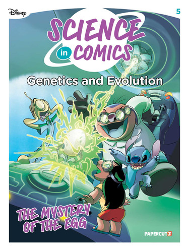 Disney Science in Comics: Genetics and Evolution: The Mystery of the Egg (Disney Science In Comics) book cover by Silvia Bencivelli, Piero Genovesi