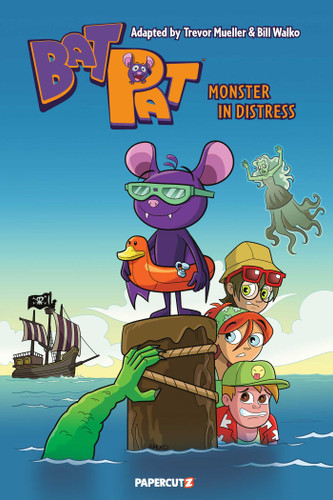 Bat Pat Vol. 3: Monsters in Distress (Bat Pat) book cover by Trevor Mueller