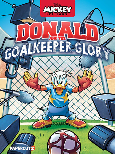 Disney Mickey and Friends: Donald and the Goalkeeper Glory book cover by Luca Blengino