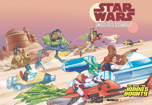 Star Wars: Smugglers and Scoundrels - Race For Jabba's Bounty (Star Wars: Smugglers and Scoundrels) book cover by Cavan Scott
