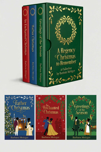 Regency Christmas to Remember: A Collection by Barbara Metzger book cover by Barbara Metzger