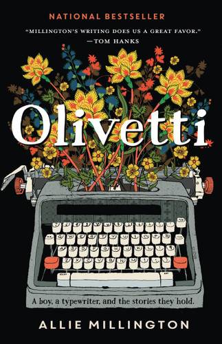 Olivetti book cover by Allie Millington