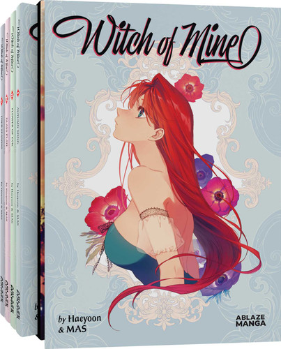 WITCH OF MINE VOL. 1-4 BOX SET book cover by Haeyoon
