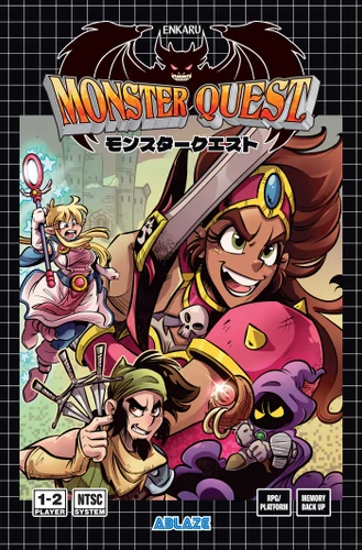 MONSTER QUEST TP book cover by Enkaru