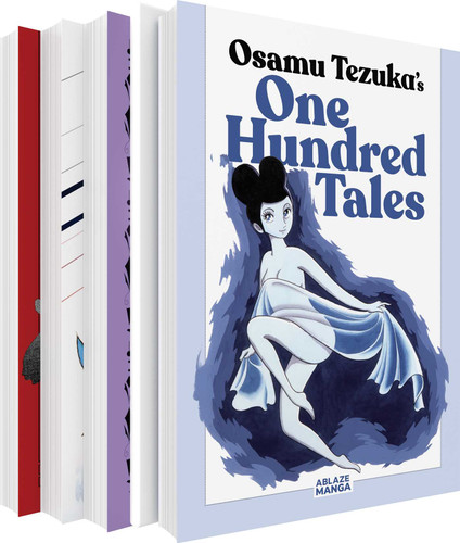 OSAMU TEZUKA ABLAZE COLLECTION BOX SET book cover by Osamu Tezuka