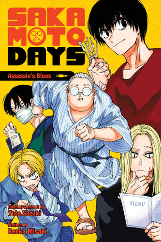 Sakamoto Days: Assassin's Blues (Sakamoto Days Novels) book cover by Renka Misaki, Yuto Suzuki
