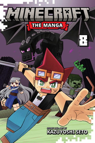 Minecraft: The Manga, Vol. 8 (Minecraft: The Manga) book cover by Kazuyoshi Seto