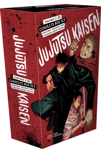 Jujutsu Kaisen Complete Box Set: Includes volumes 1-30 with volume 0 (Jujutsu Kaisen Complete Box Set) book cover by Gege Akutami