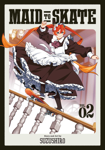 Maid to Skate, Vol. 2 (Maid to Skate) book cover by Suzushiro