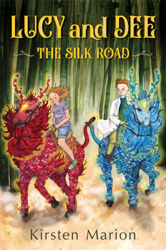 The Silk Road (Lucy & Dee) book cover by Kirsten Marion