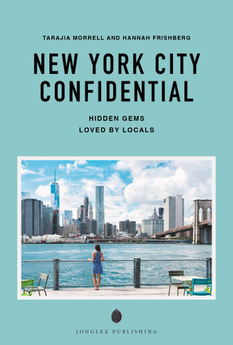 NEW YORK CITY CONFIDENTIAL (Confidential Guide) book cover by Tarajia Morrell, Hannah  Frischberg