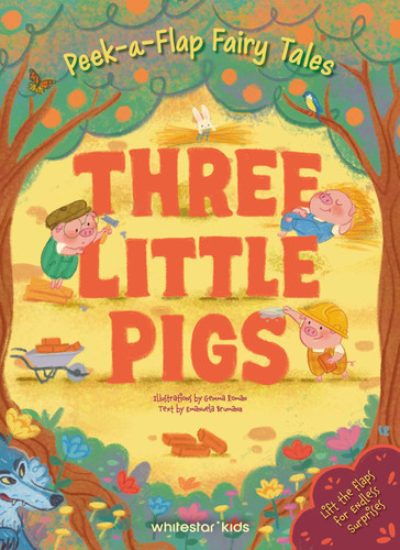 Peek-a-Flap Fairy Tales Three Little Pigs (Peek a flap fairy tales) book cover by 