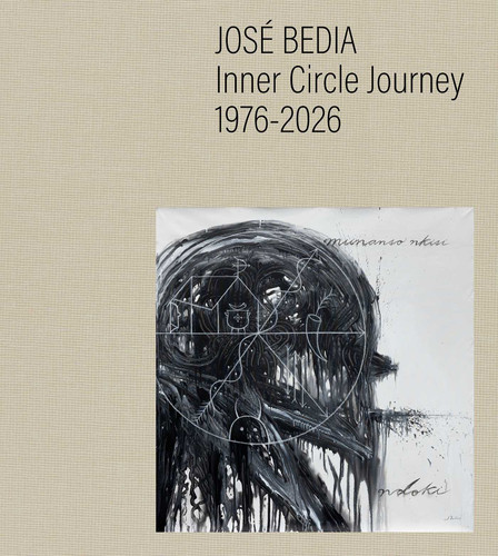 José Bedia: Inner Circle Journey 1976 – 2026 book cover by Omar-Pascual Castillo, James López, Bárbaro Martínez-Ruiz, Suset Sánchez Sánchez, François Vallée, Alan West-Durán