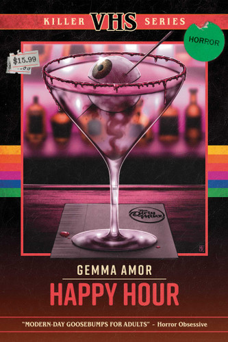 Happy Hour (Killer VHS Series) book cover by Gemma Amor