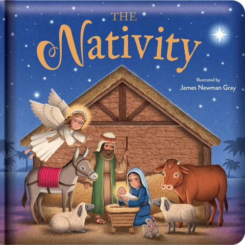 The Nativity: Padded Board Book: Picture Storybook (Story Time) book cover by 