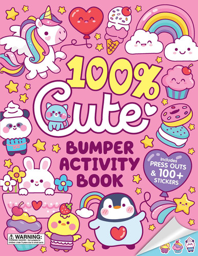 100% Cute: Bumper Activity Book book cover by 