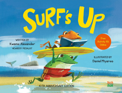 Surf's Up book cover by Kwame Alexander