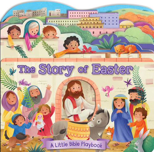 Little Bible Playbook: The Story of Easter (Little Bible Playbook) book cover by 