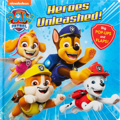 PAW Patrol: Heroes Unleashed! - Lift-the-Flap Book for PAW Patrol Fans - For Toddlers and Children, Ages 3-5 (Lift-the-Flap) book cover by Editors of Studio Fun International