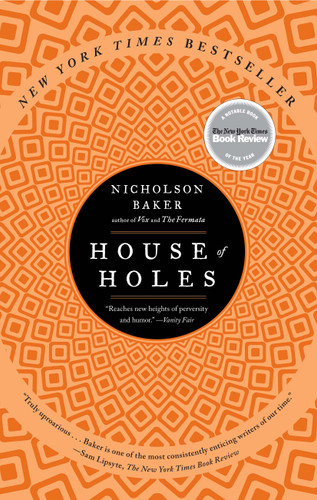 House of Holes book cover by Nicholson Baker