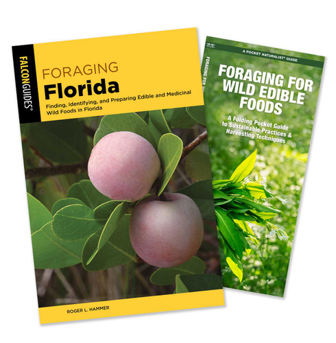 Foraging Florida Guidebook and Folding Pocket Guide Bundle: Finding, Identifying, and Preparing Edible and Medicinal Wild Foods in Florida book cover by Roger L. Hammer, James Kavanagh