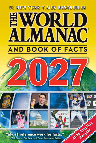 The World Almanac and Book of Facts 2027 (The World Almanac and Book of Facts) book cover by Sarah Janssen