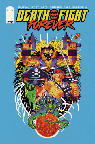 Death Fight Forever book cover by Andrew MacLean