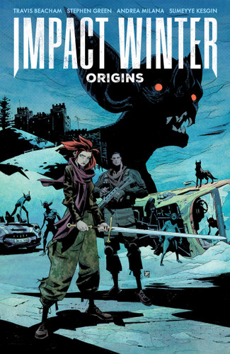 Impact Winter: ORIGINS book cover by Travis Beacham
