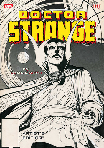 Doctor Strange by Paul Smith Artist's Edition book cover by Roger Stern