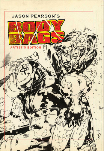 Jason Pearson's Body Bags Artist's Edition book cover by Jason Pearson
