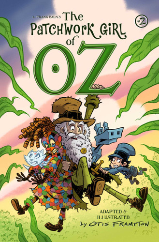 The Patchwork Girl of Oz Volume 2 book cover by Otis Frampton