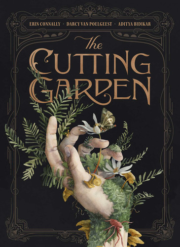 The Cutting Garden: A Graphic Novel book cover by Darcy van Poelgeest