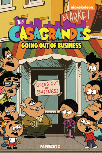 The Casagrandes Vol. 5: Going Out Of Business (The Casagrandes) book cover by The Loud House Creative Team
