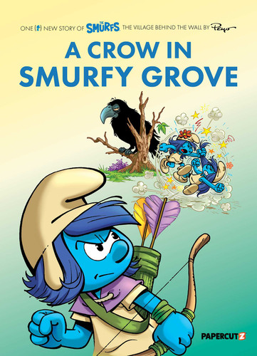The Smurfs Village Vol. 3: A Crow In Smurfy Grove (The Smurfs: The Village Behind The Wall) book cover by Peyo