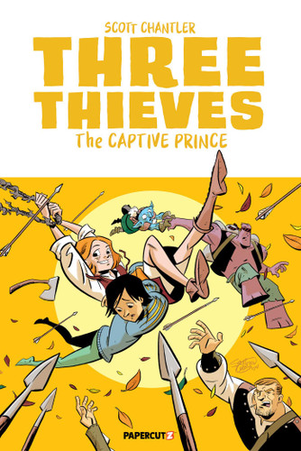 Three Thieves Vol. 3: The Captive Prince (Three Thieves) book cover by Scott Chantler