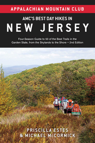 AMC's Best Day Hikes in New Jersey: Four-Season Guide to 50 of the Best Trails in the Garden State, from the Skylands to the Shore (AMC's Best Day Hikes) book cover by Priscilla Estes, Michael McCormick