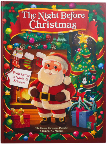 The Night Before Christmas with Letter to Santa and Stickers book cover by Clement C. Moore