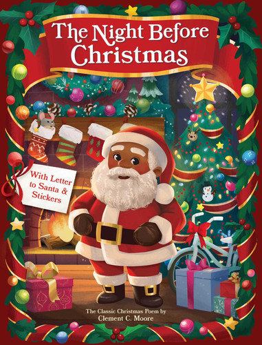 The Night Before Christmas with Letter to Santa and Stickers book cover by Clement C. Moore
