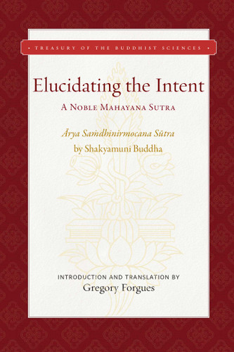 Elucidating the Intent: A Noble Mahayana Sutra (Treasury of the Buddhist Sciences) book cover by Gregory Forgues