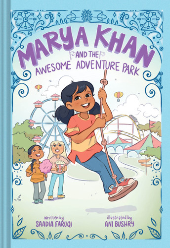 Marya Khan and the Awesome Adventure Park (Marya Khan #4) (Marya Khan) book cover by Saadia Faruqi