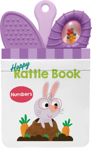 Happy Rattle Book - Numbers (Happy Rattle Book) book cover by Little Genius Books