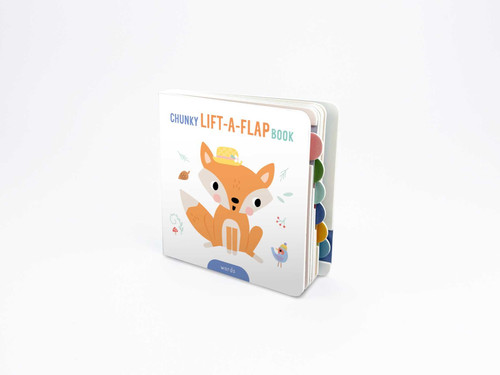 Chunky Lift-a-Flap Book - Words (Chunky Lift-A-Flap) book cover by Little Genius Books