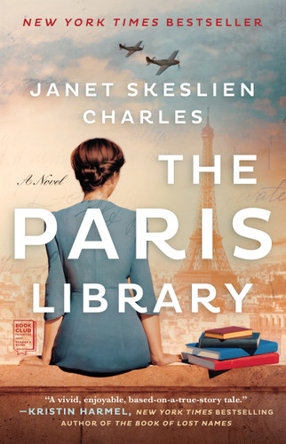 The Paris Library: A Novel book cover by Janet Skeslien Charles